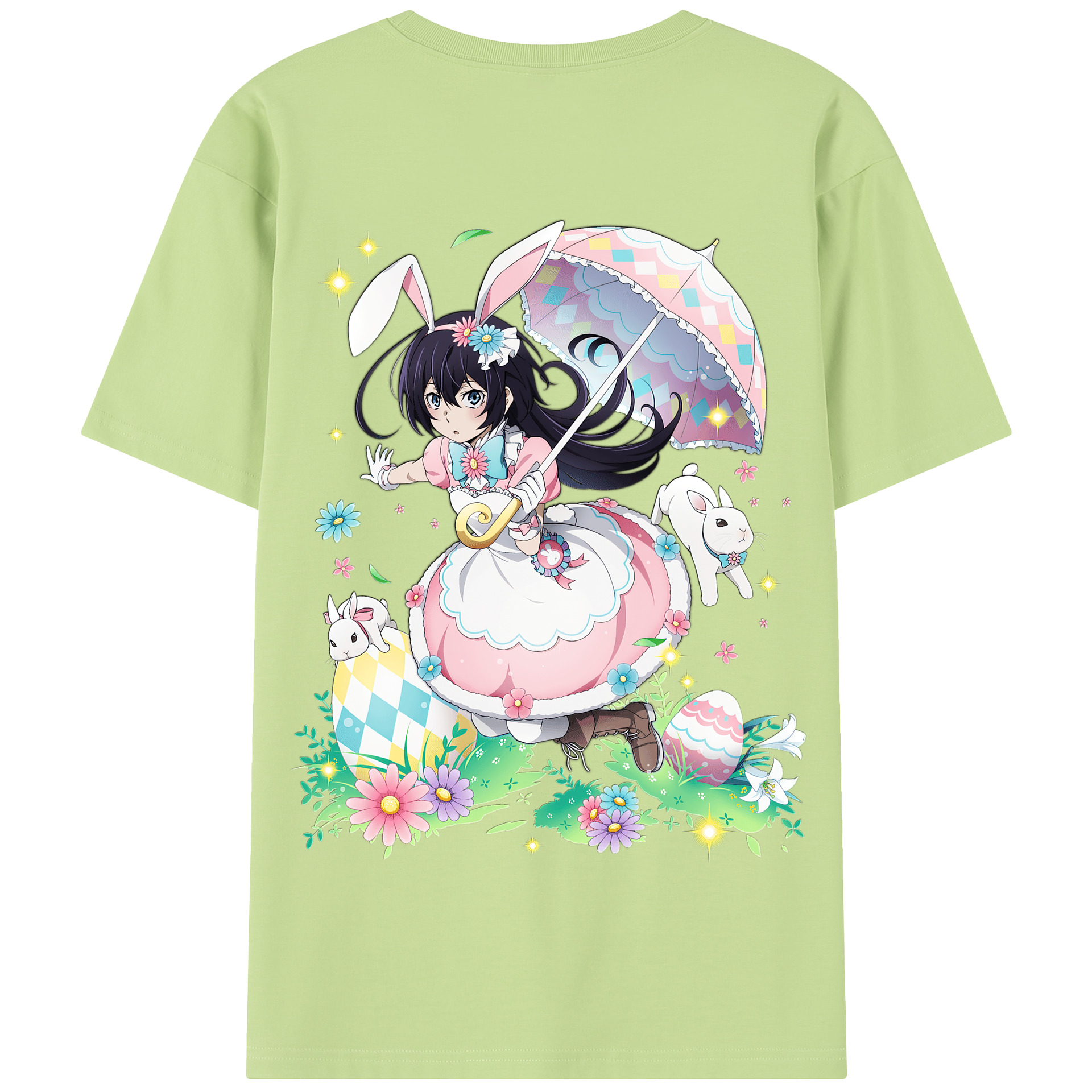 （画像用） 文豪ストレイドッグス Bungo Stray Dogs 綿100％半袖Tシャツ（背面プリント）
